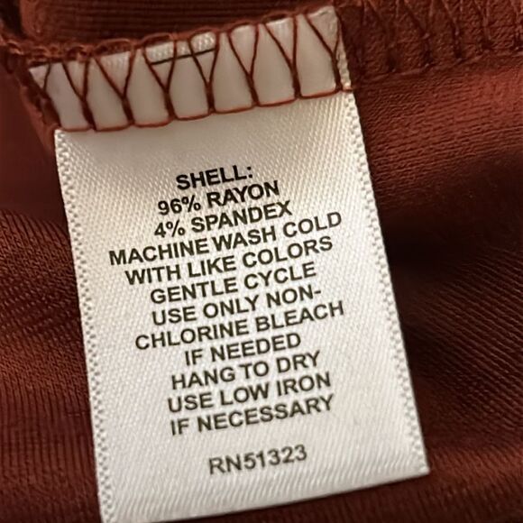 Halogen rust Dolman Sleeve new with tags from Nordstrom‘s spice to apple 3X - Picture 8 of 8